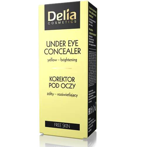 Delia Free Skin, Mineralny rozświetlający korektor pod oczy