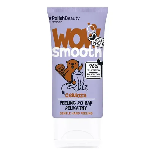Floslek Wow Smooth! Peeling do rąk delikatny `Celuloza`