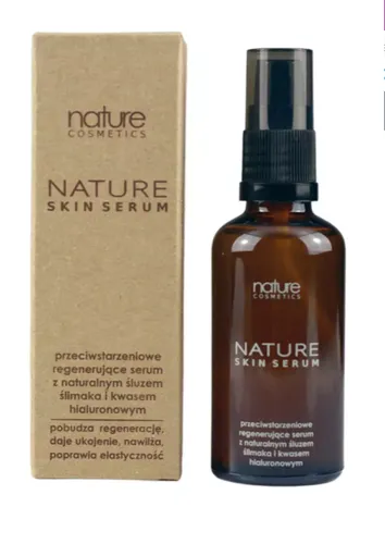 Nature Cosmetics Przeciwstarzeniowe serum ze śluzem ślimaka