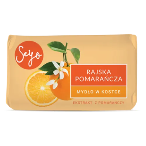 Seyo Mydło w kostce `Rajska pomarańcza`
