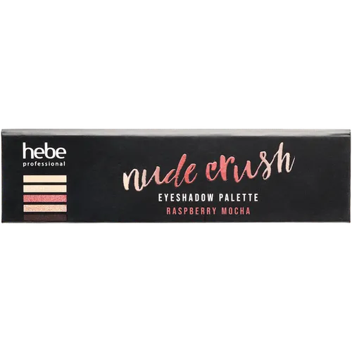 Hebe Professional, Nude Crush Raspberry Mocha Eyeshadow Palette (Paleta 5 cieni do powiek) - 2