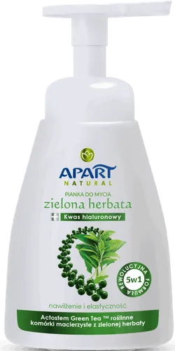 Apart Natural, Mydło w piance `Kwas hialuronowy i roślinne komórki macierzyste z zielonej herbaty`