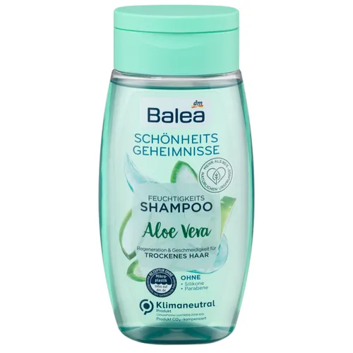 Balea Schonheitsgeheimnisse, Feuchtigskeit Shampoo Aloe Vera (Szampon z aloesem nawilżający)