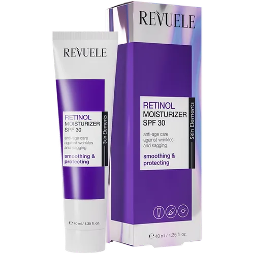 Revuele Skin Elements, Retinol Moisturizer SPF 30 (Nawilżający krem do twarzy z SPF 30)