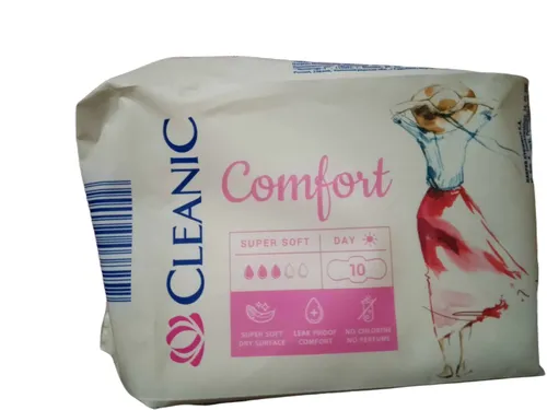 Cleanic Comfort, Podpaski na dzień