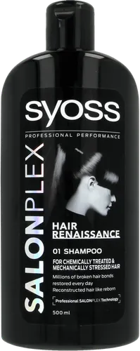 Syoss SalonPlex, Hair Renaissance, 01 Shampoo (Szampon do włosów zniszczonych)