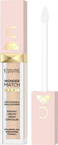 Eveline Cosmetics Wonder Match, Lumi Radiant Creamy Serum Concealer SPF 15 (Korektor rozświetlający) - 2