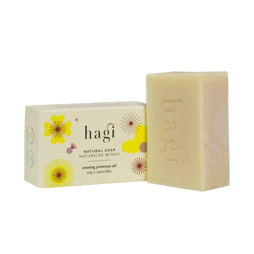 Hagi Evening Primrose Oil Natural Soap (Naturalne mydło z olejem z wiesiołka) - 1
