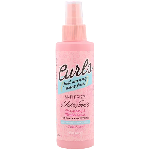 Action Curls Just Wanna Have Fun!, Anti Frizz Hair Tonic (Tonik do włosów)