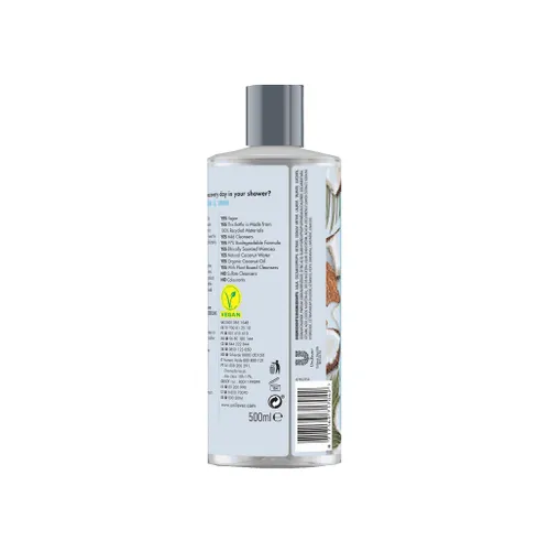 Love Beauty and Planet Radical Refresher, Coconut Water & Mimosa Flower Shower Gel (Pobudzający żel pod prysznic z wodą kokosową i kwiatem mimozy) - 2