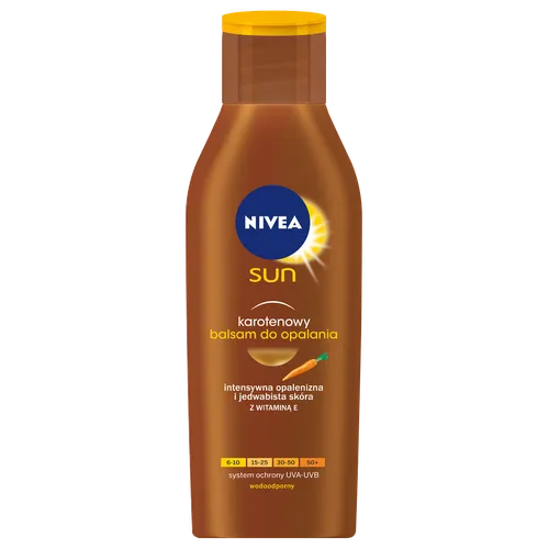 Nivea Sun, Karotenowy balsam do opalania SPF 6 (niska ochrona)