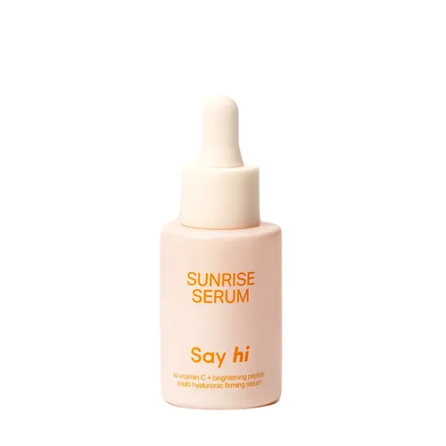 Say hi Sunrise Serum, Multi Hyaluronic Firming Serum (Ujędrniająco-rozjaśniające serum z witaminą C i peptydem)