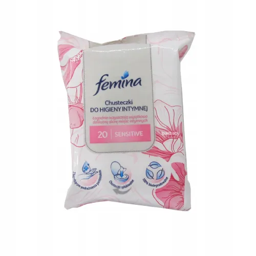 Femina Chusteczki do higieny intymnej `Sensitive`
