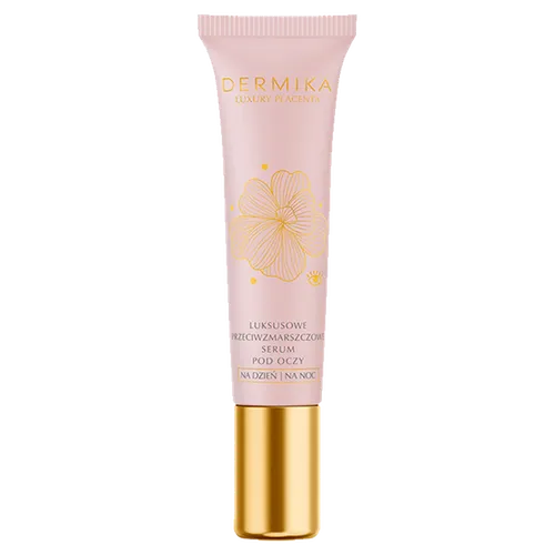 Dermika Luxury Placenta, Luksusowe przeciwzmarszczkowe serum pod oczy i na powieki