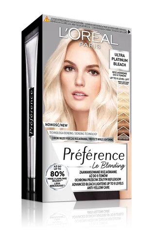 L'Oreal Paris Préférence, Le Blonding Ultra Platinum Bleach (Rozjaśniacz do włosów)