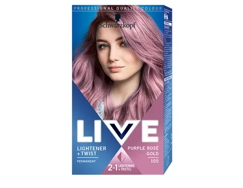 Schwarzkopf Live Lighteter + Twist (Trwała farba do włosów rozjaśnienie + pastelowy kolor 2 w 1 (nowa wersja)) - 3