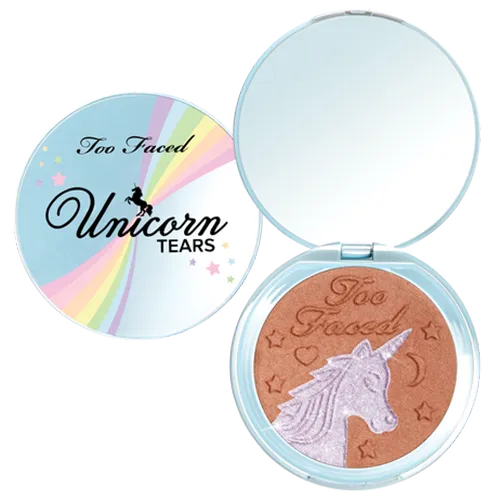 Too Faced Unicorn Tears, Holographic Bronzer (Bronzer prasowany)