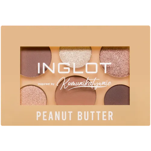 Inglot Inspired by Komunikatywnie Peanut Butter Eyeshadow Palette (Paleta cieni) - 1