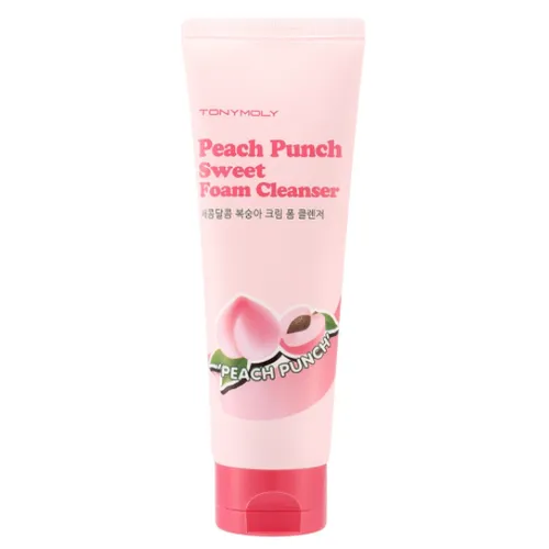 Tony Moly Peach Punch Sweet Foam Cleanser (Oczyszczająca pianka do mycia twarzy)