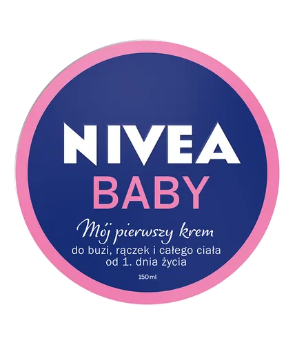 Nivea Baby, Mój pierwszy krem  do buzi, rączek i całego ciała od 1 .dnia życia