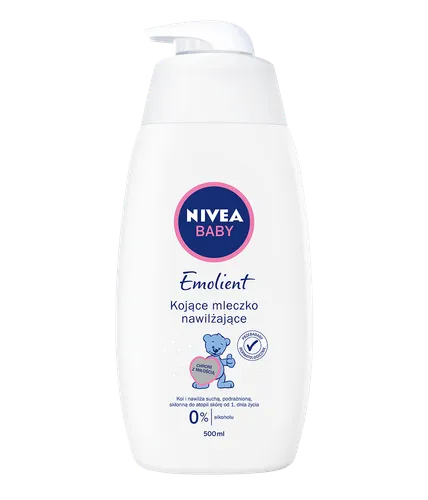 Nivea Nivea Baby, Emolient, Kojące mleczko nawilżające