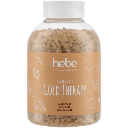 Hebe Cosmetics, Gold Therapy Bath Salt (Sól do kąpieli)