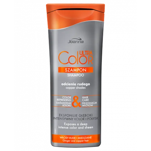 Joanna Ultra Color System, Szampon do włosów rudych, czerwonych i kasztanowych - 2