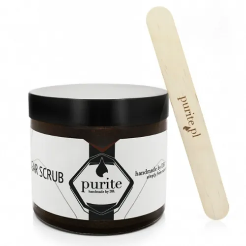 Purite Peeling solny z marokańską glinką Ghassoul `Czekolada + mięta`