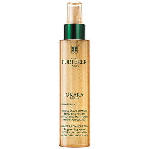 Rene Furterer Okara Color, Blond, Rituel Eclat Lumiere Spray Eclaircissant [Blonde Radiance Ritual Brightening Spray] (Spray rozjaśniający kolor włosów)