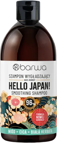 Barwa Hair Journey, Hello Japan!, Wygładzający szampon do włosów