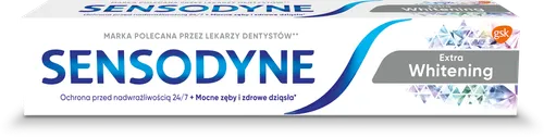 Sensodyne Extra Whitening, Pasta do zębów wybielająca - 1