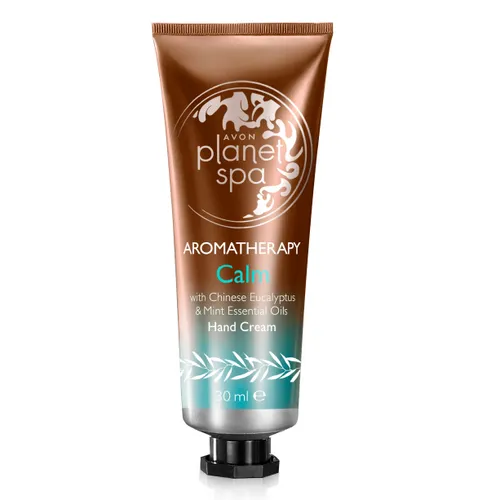 Avon Planet Spa, Aromatherapy, Calm  with Chinese Eucalyptus & Mint Essential Oils Hand Cream (Krem do rąk Aromaterapia z eukaliptusem i miętą)