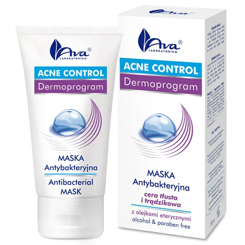 Laboratorium Kosmetyczne AVA Acne Control, Maska antybakteryjna