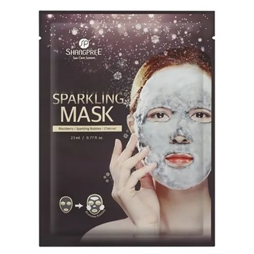 Shangpree Sparkling Mask (Maska bąbelkowa z węglem aktywnym)