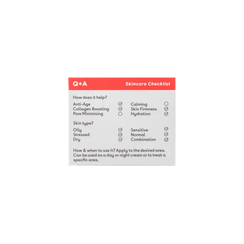 Q+A 5-HTP , Face&Neck Cream (Ujędrniający krem do twarzy i szyi z aminokwasem 5-HTP) - 2
