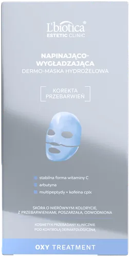 L'biotica Estetic Clinic, Oxy Treatment, Napinająco-wygładzająca dermo-maska hydrożelowa