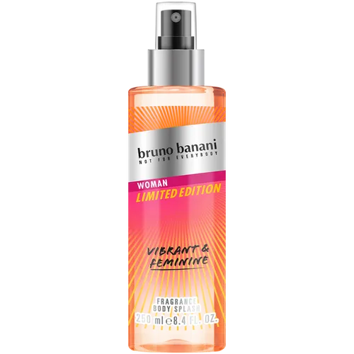 Bruno Banani Woman Limited Edition 2021 Vibrant & Feminie Fragrance Body Splash (Perfumowana mgiełka do ciała)