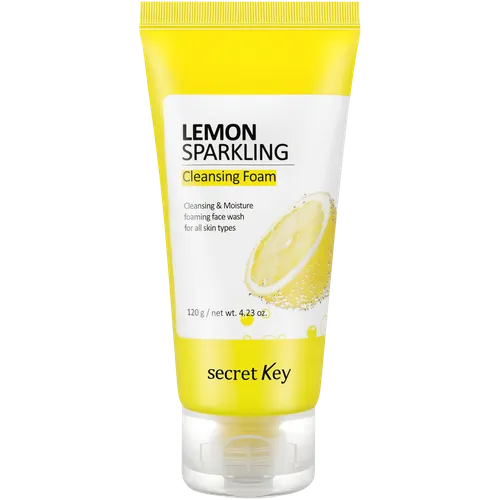 Secret Key Lemon Sparkling Cleansing Foam (Cytrynowa pianka oczyszczająca do twarzy)