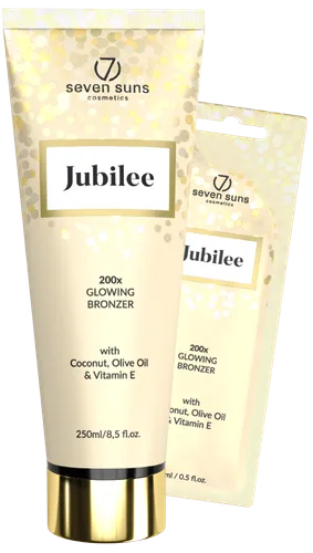 7Suns Cosmetics Jubilee 200x Glowing Bronzer (Balsam do opalania w solarium) - 1