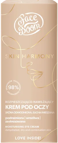 FaceBoom Skin Harmony, Rozpieszczająco-nawilżający krem pod oczy `Bezcenny ratownik` - 1