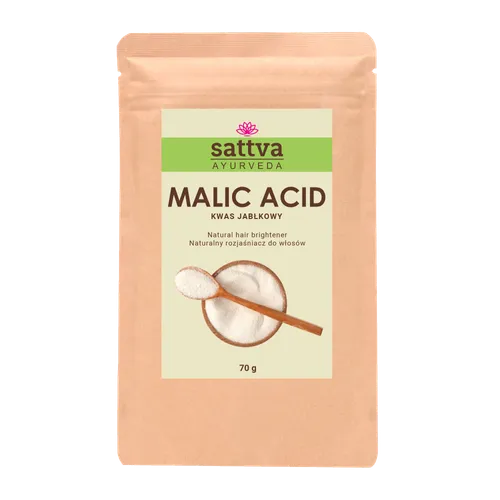 Sattva Ayurveda Malic Acid Natural Hair Brightener (Naturalny rozjaśniacz włosów `Kwas jabłkowy `)