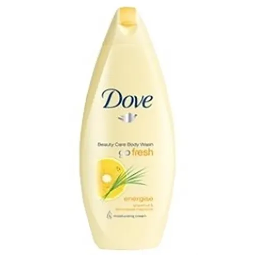 Dove Go Fresh Energise, Energetyzujacy żel pod prysznic z grapefruitem i trawą cytrynową