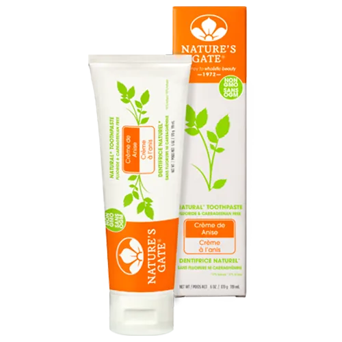 Nature's Gate Natural Toothpaste Creme de Anise (Pasta do zębów z anyżem bez fluoru)