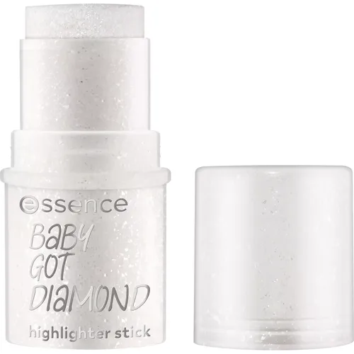 Essence Baby Got Diamond, Highlighter Stick (Brokatowy rozświetlacz w sztyfcie)