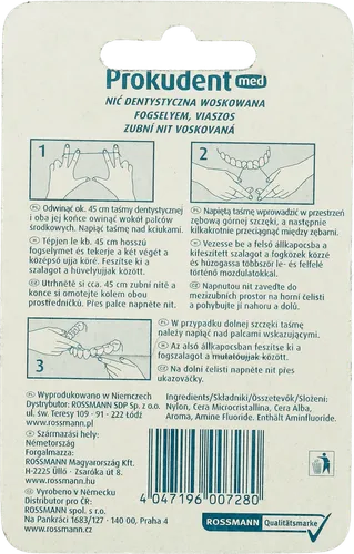 Prokudent Med Nić dentystyczna woskowana - 2