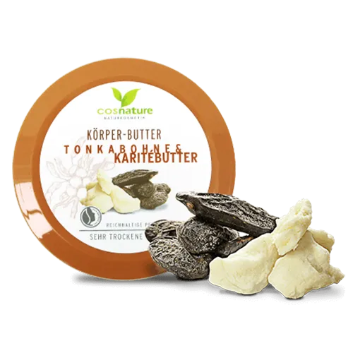 Cosnature Tonkabohne & Karitebutter, Korper-butter (Naturalne odżywcze masło do ciała z masłem shea i tonką) - 2