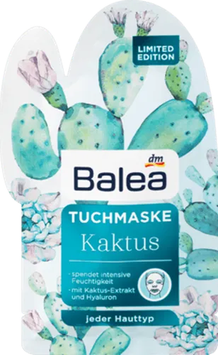 Balea Tuchmaske Kaktus (Maska w płachcie z ekstraktem z kaktusa)
