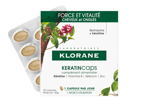 Klorane Keratin Caps (Suplement diety) - 1