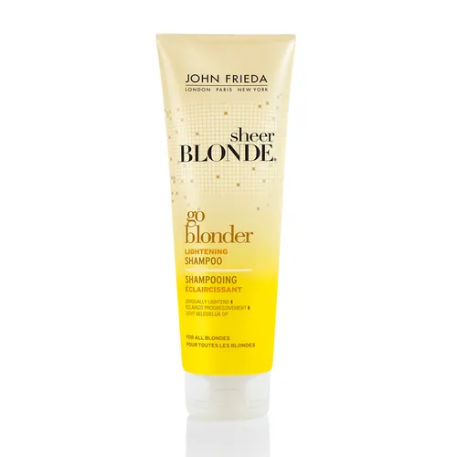 John Frieda Sheer Blonde, Go Blonder Lightening Shampoo (Szampon rozjaśniający do włosów blond)