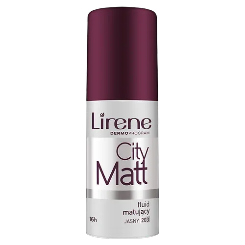 Lirene Dermoprogram City Matt, Fluid matująco - wygładzający (nowa wersja) - 2